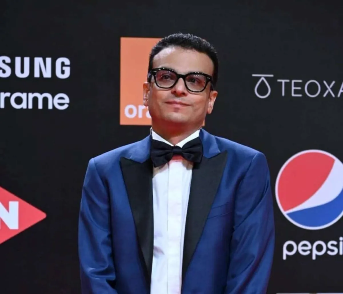 أمير رمسيس من افتتاح الدورة الخامسة لمهرجان الجونة - الصورة من حسابه على الفيس بوك