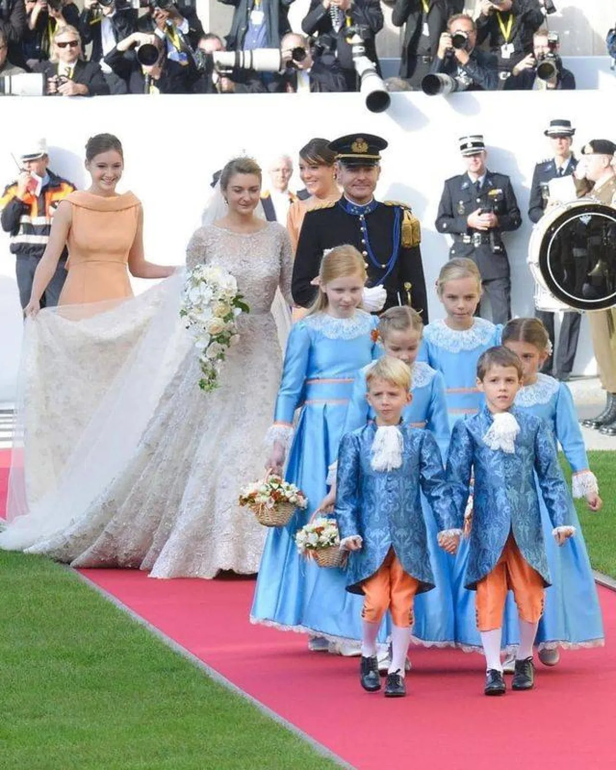 زفاف الأمير غيوم والأميرة ستيفاني- الصورة من حساب Europe Royals على إنستغرام