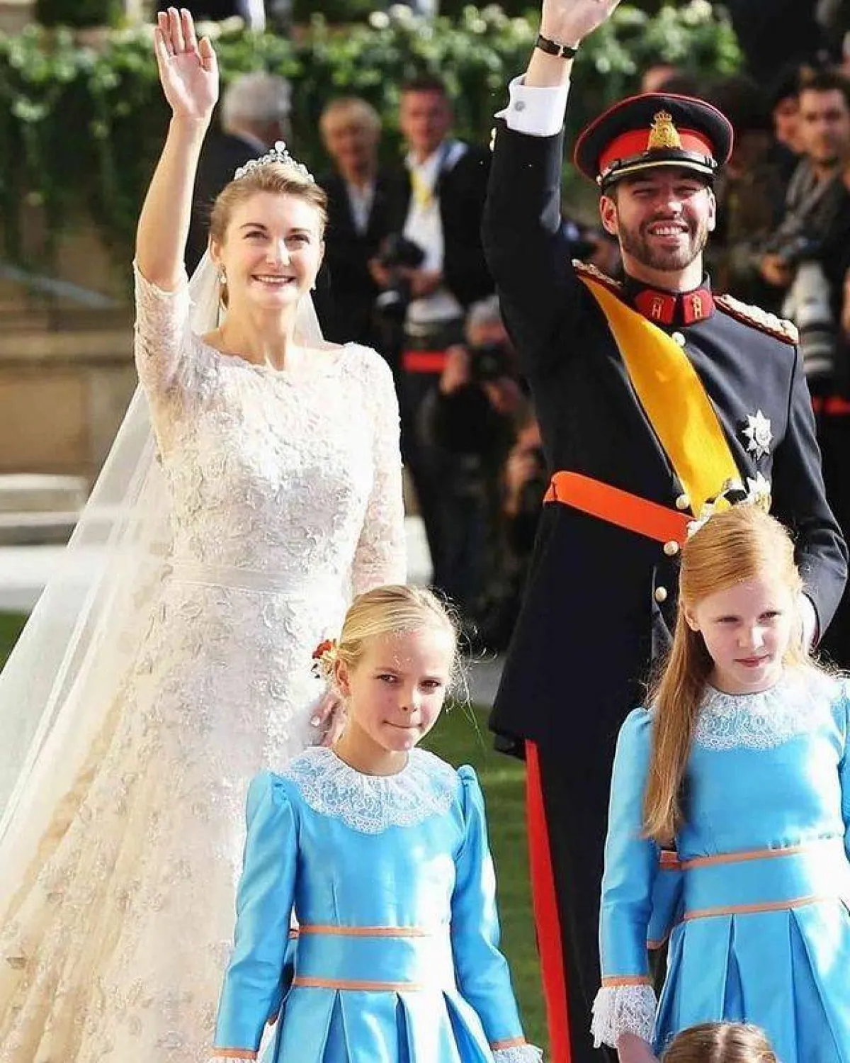 زفاف الأمير غيوم والأميرة ستيفاني- الصورة من حساب Europe Royals على إنستغرام