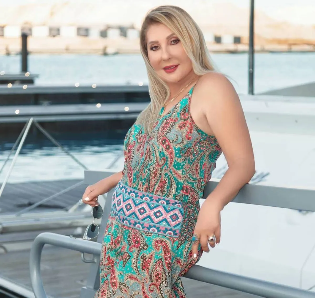 نادية الجندي - الصورة من حسابها على انستغرام