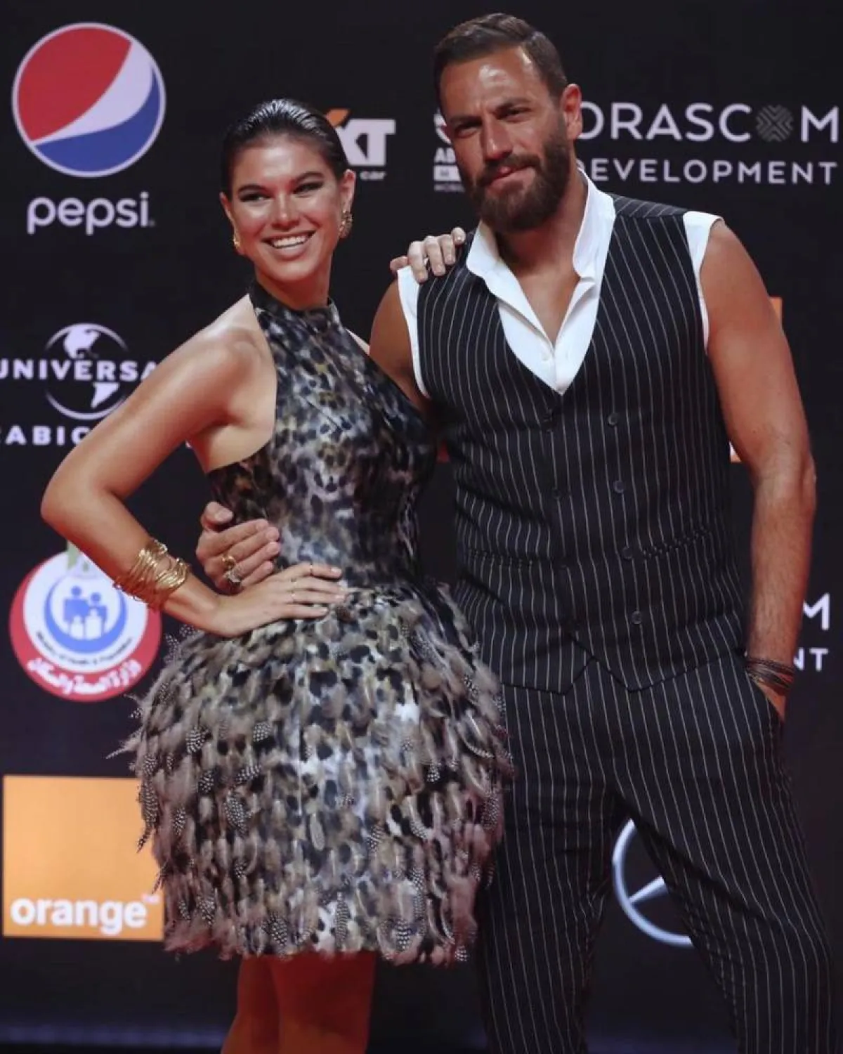 نيكولا معوض وزوجته - الصورة من حسابها على انستغرام