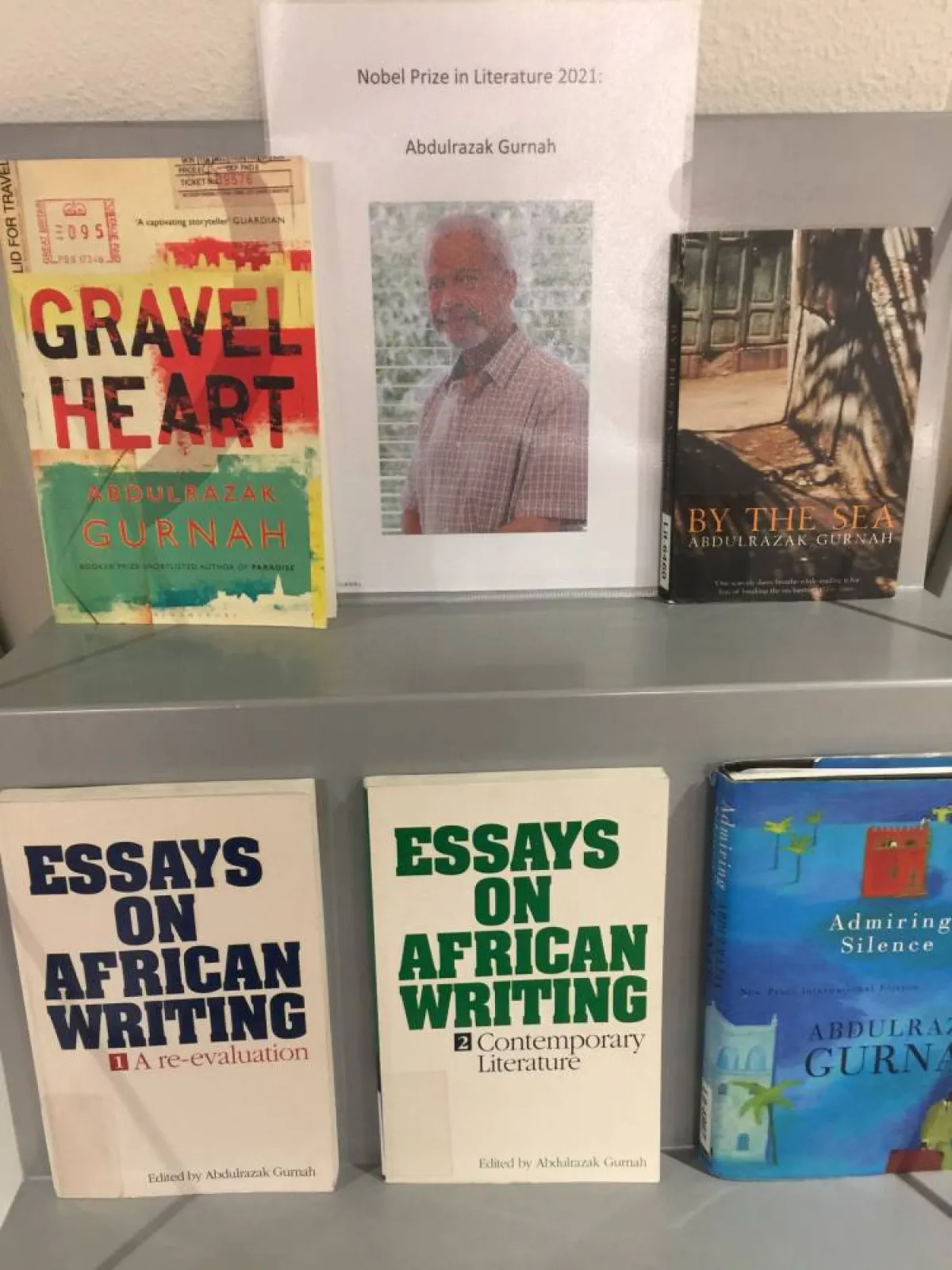 مؤلفات عبد الرازق جرنة فى احد معارض الكتب