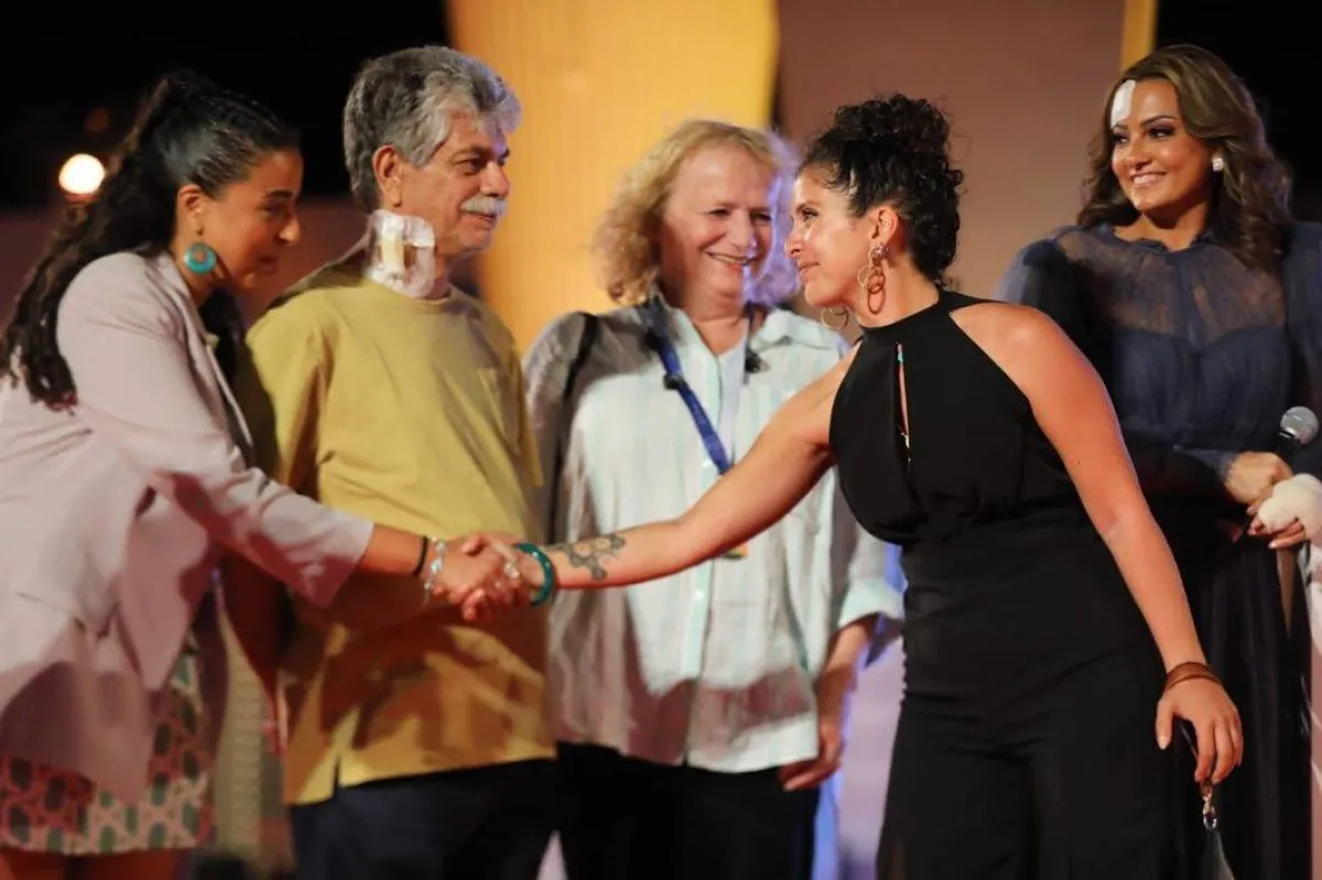 انتشال التميمي يعلن الفائزين بجوائز منصة الجونة -  الصورة من حساب المهرجان على انستغرام