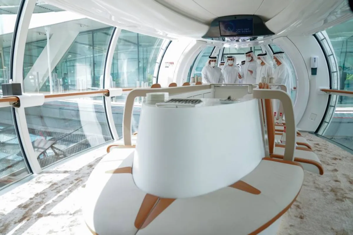 افتتاح عين دبي -الصورة من وام