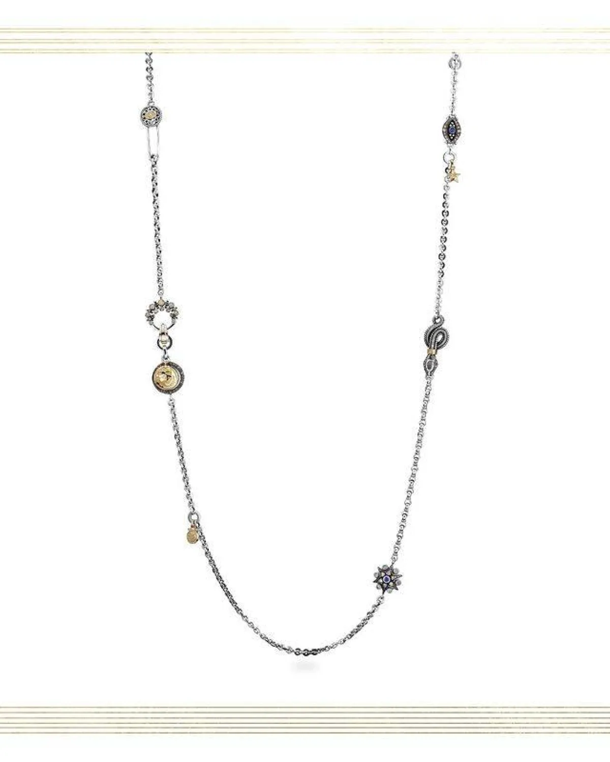 قلادة ريا أبي راشد -الصورة من صفحة عزة فهمي على انستغرام