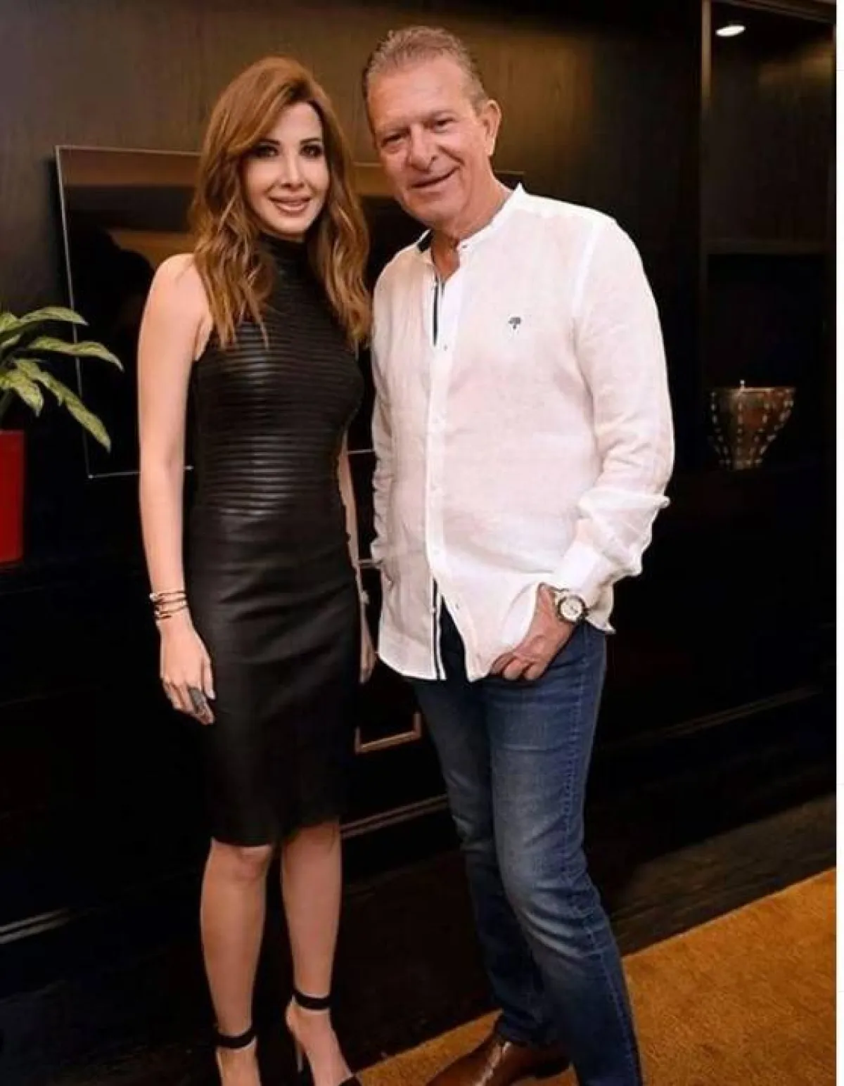 جيجي لامارا ونانسي عجرم - الصورة من حساب محبي جيجي لامارا على انستغرام