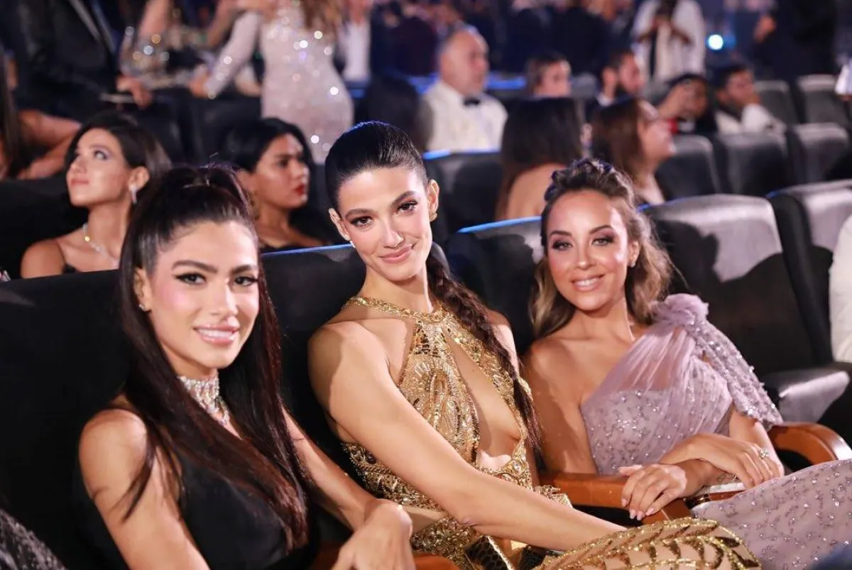 مريم الخشت وتارا عماد وهدى المفتي - الصورة من حساب مهرجان الجونة على انستغرام