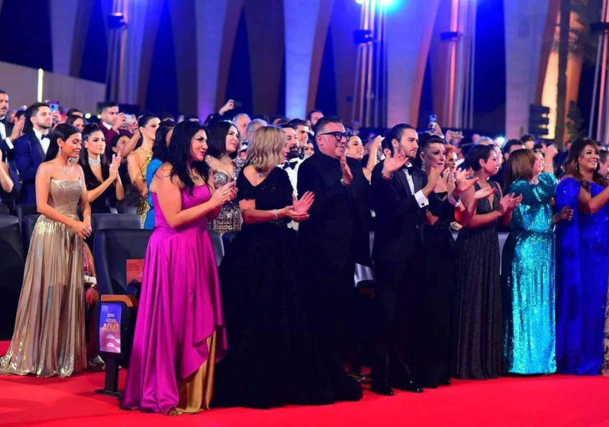 من حفل ختام مهرجان الجونة السينائي - الصورة من حساب مهرجان الجونة على انستغرام