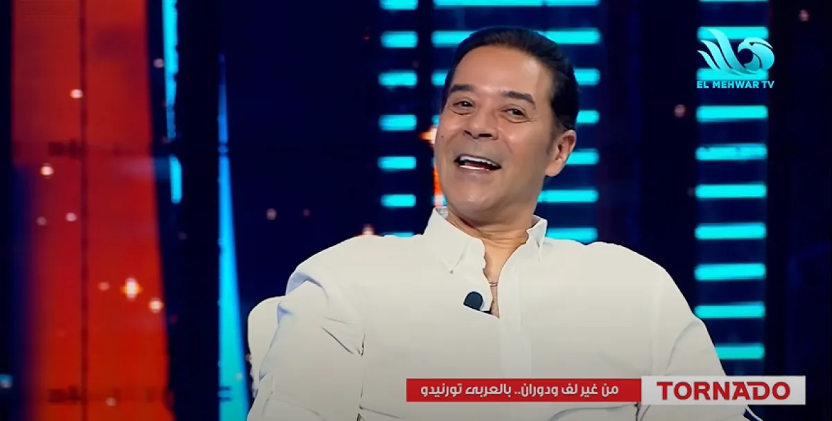 مدحت صالح - الصورة من حساب قناة المحور على يوتيوب