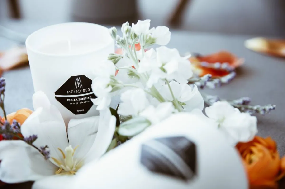 تنسيق الشموع  