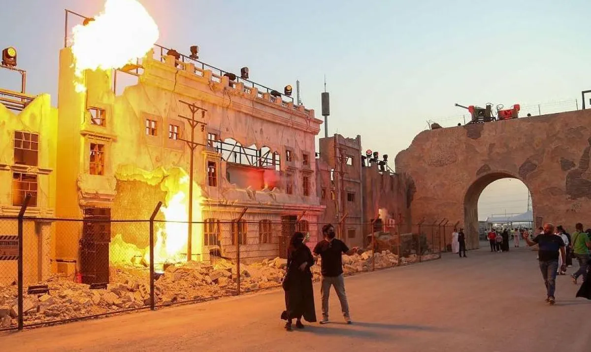 انطلاق فعاليات كومبات فيلد . المصدر (واس)