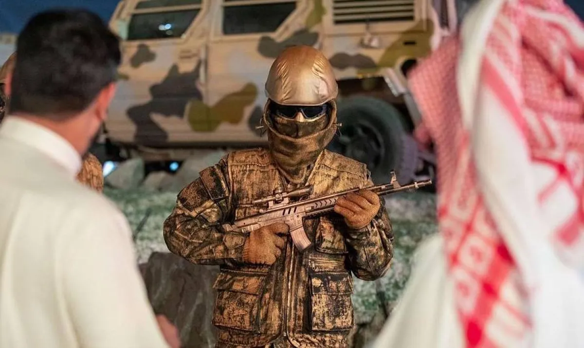 هي منطقة مخصصة للمنافسات الترفيهية القتالية. المصدر (واس)