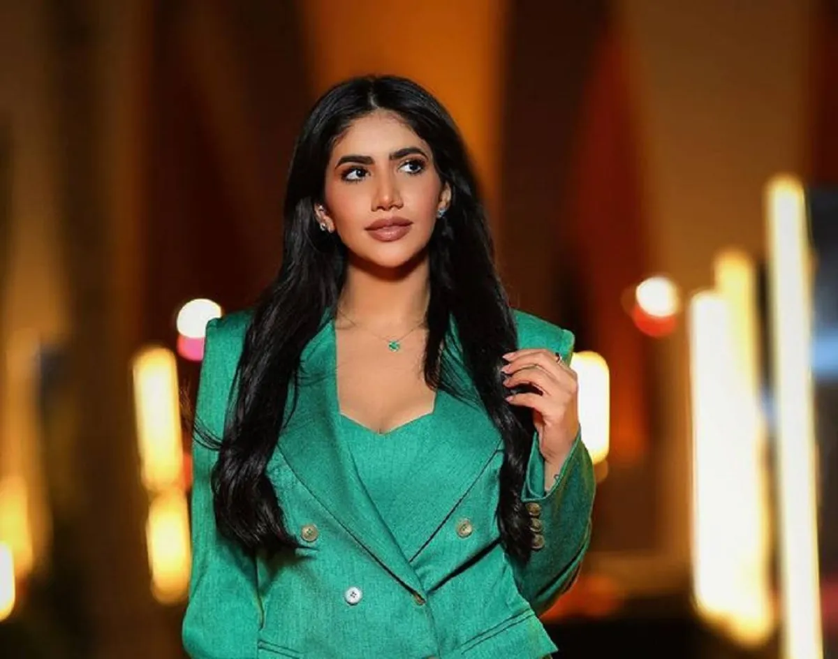 قلادة نور ستارز في مهرجان الجونة السينمائي-الصورة من حسابها على انستغرام