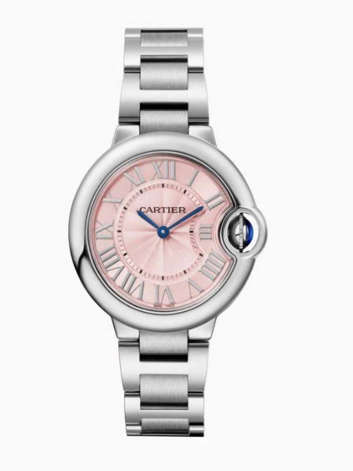 ساعة بميناء زهري من كارتييه