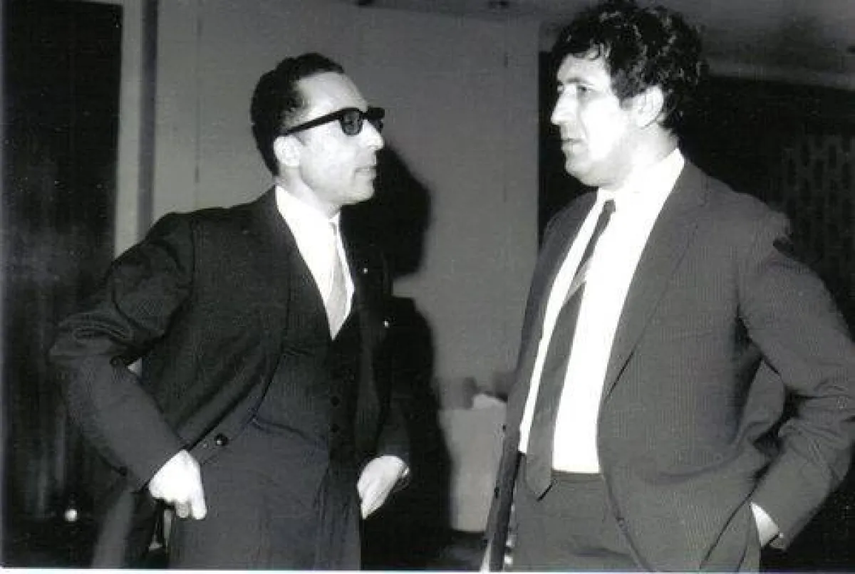 الراحلان الشاذلي القليبي والطاهرشريعة هما من أسسا المهرجان عام 1966- الصورة من موقع افريكلتور