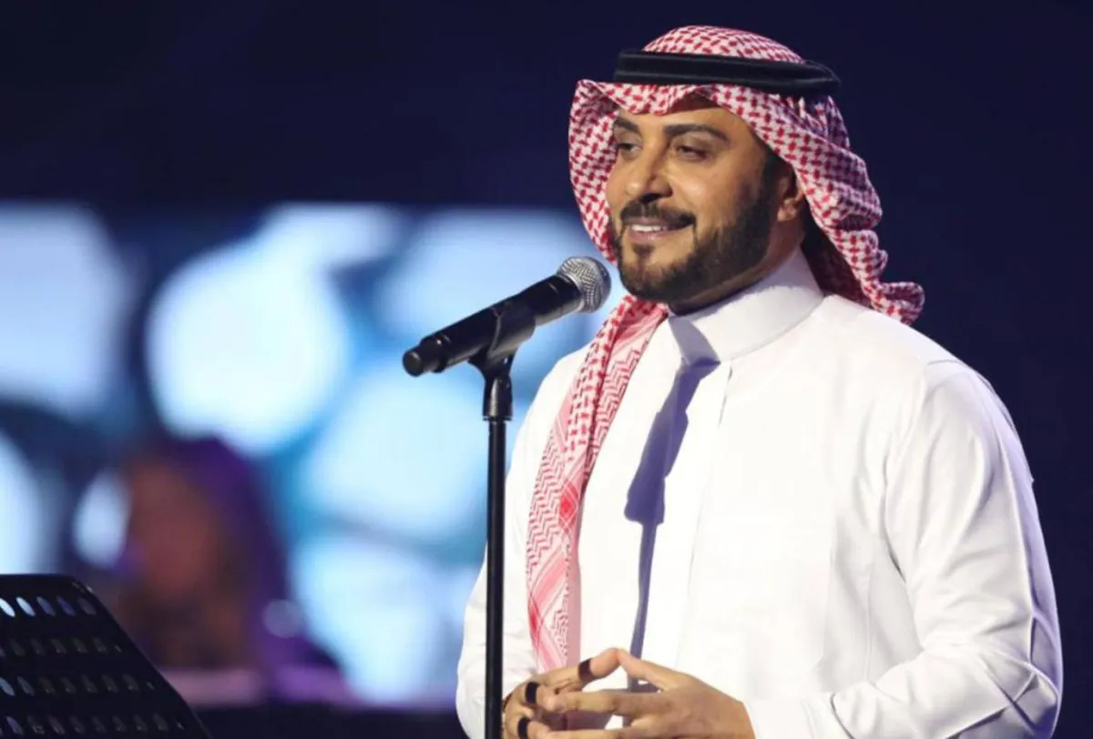 ماجد المهندس من إحدى حفلاته - الصورة من تصوير علي الحسينان