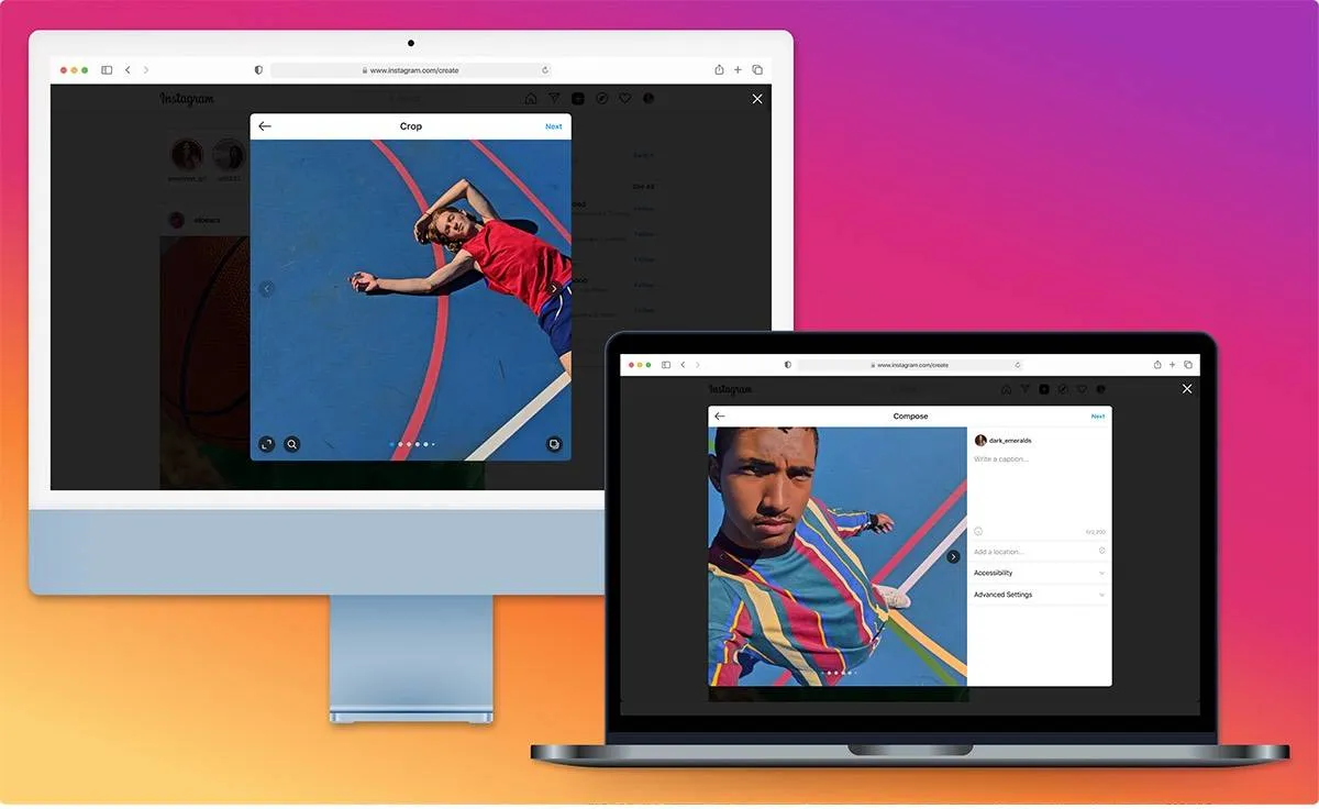 انستغرام تطلق التعاون المشترك والكلمات الديناميكية وإنشاء المحتوى من سطح المكتب