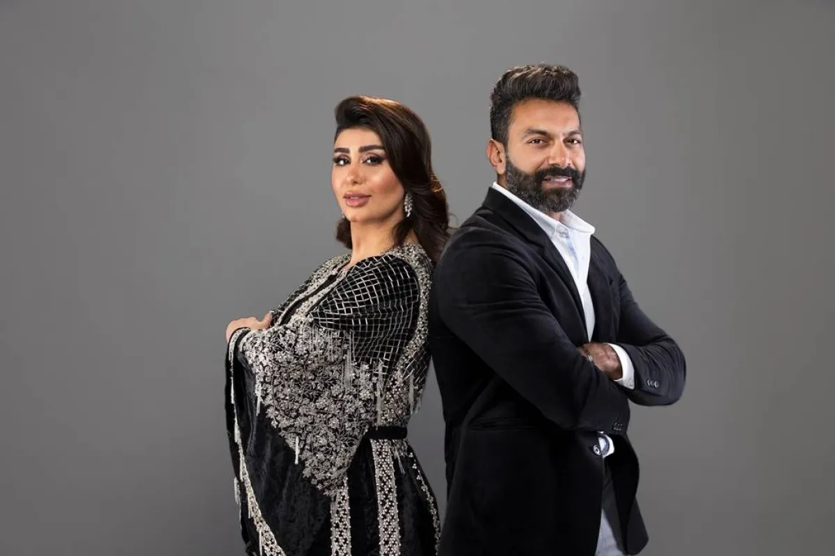 هنادي الكندري ومحمد الحداد في برنامج "بصراحة مع" على MBC1 - الصورة من المكتب الإعلامي لمجموعة MBC  