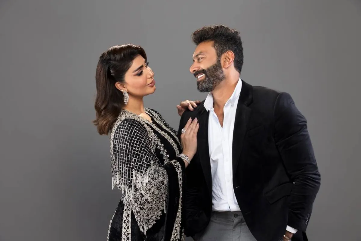 هنادي الكندري ومحمد الحداد في برنامج "بصراحة مع" على MBC1 - الصورة من المكتب الإعلامي لمجموعة MBC  