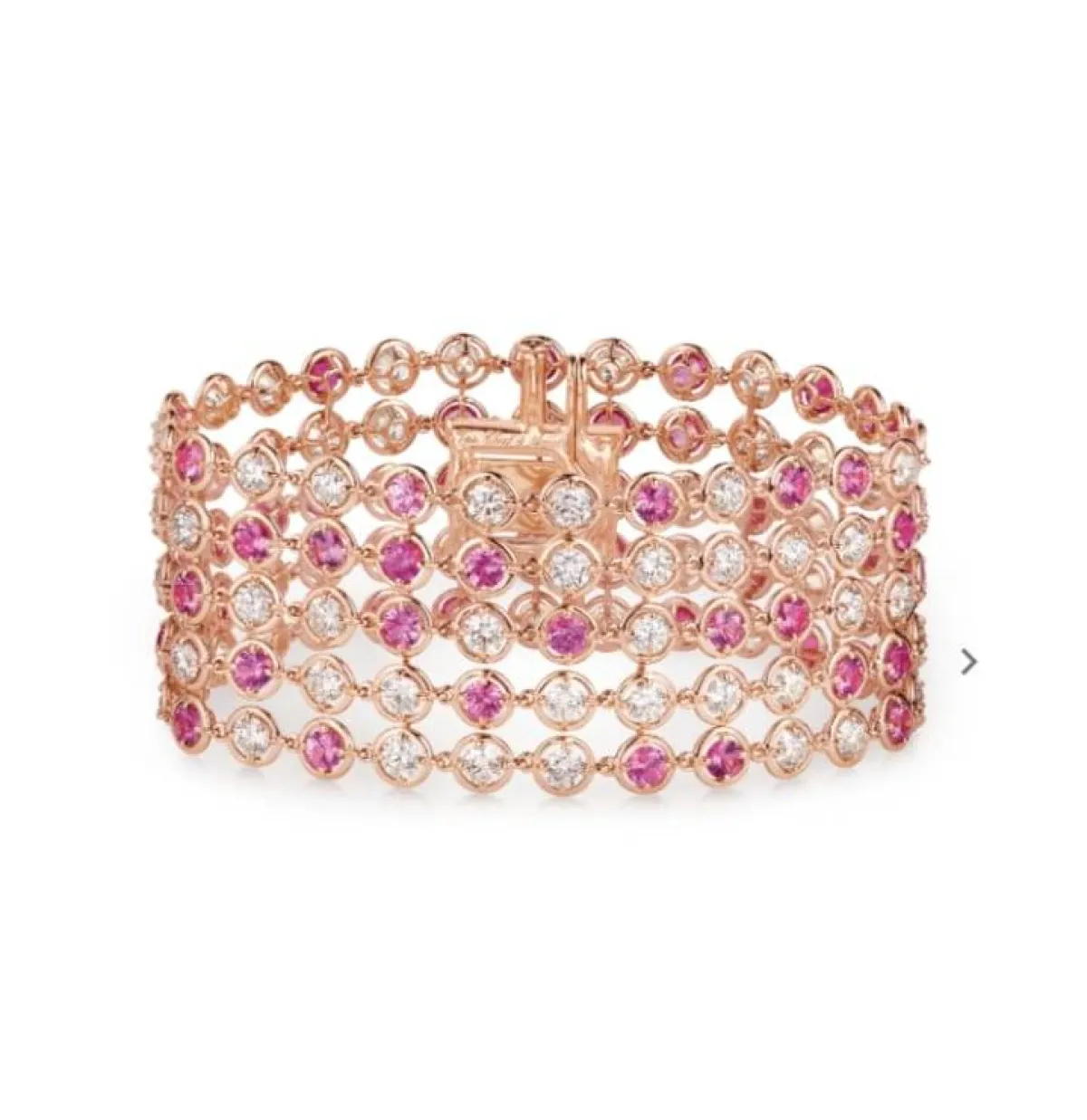 سوار بالسافير الوردي 