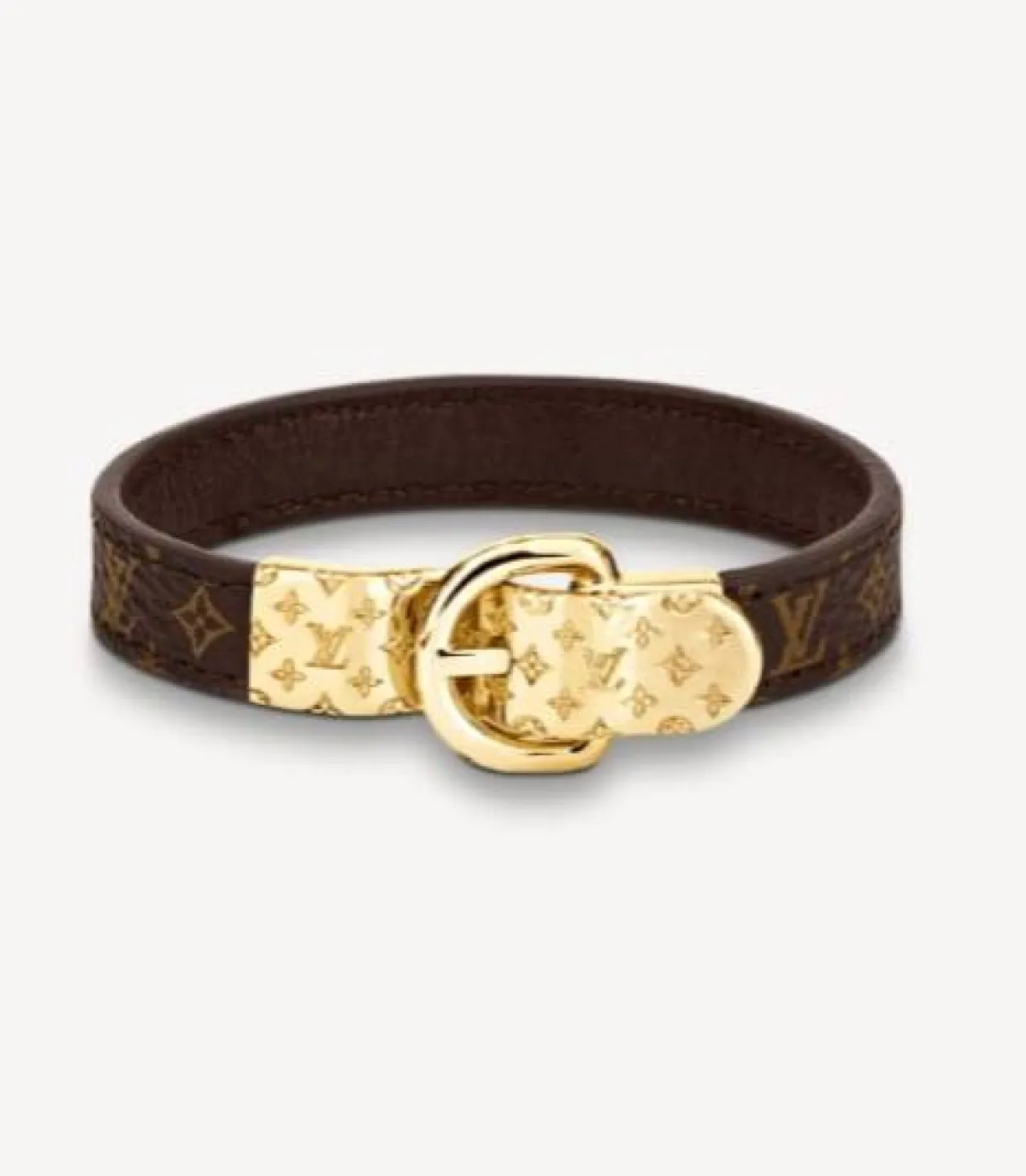 سوار جلد باللون البني