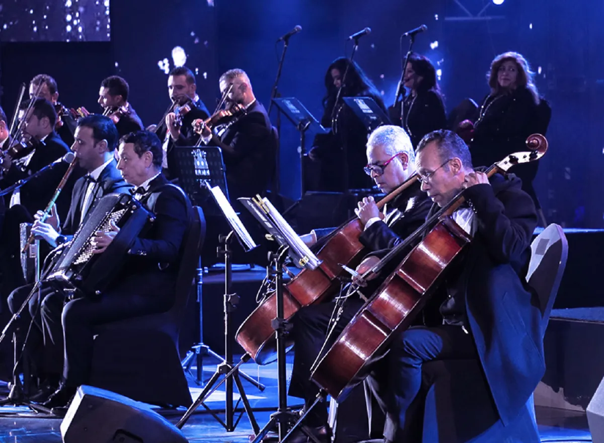 الأوركسترا المصرية - الصورة من الحساب الرسمي لموسم الرياض على تويتر