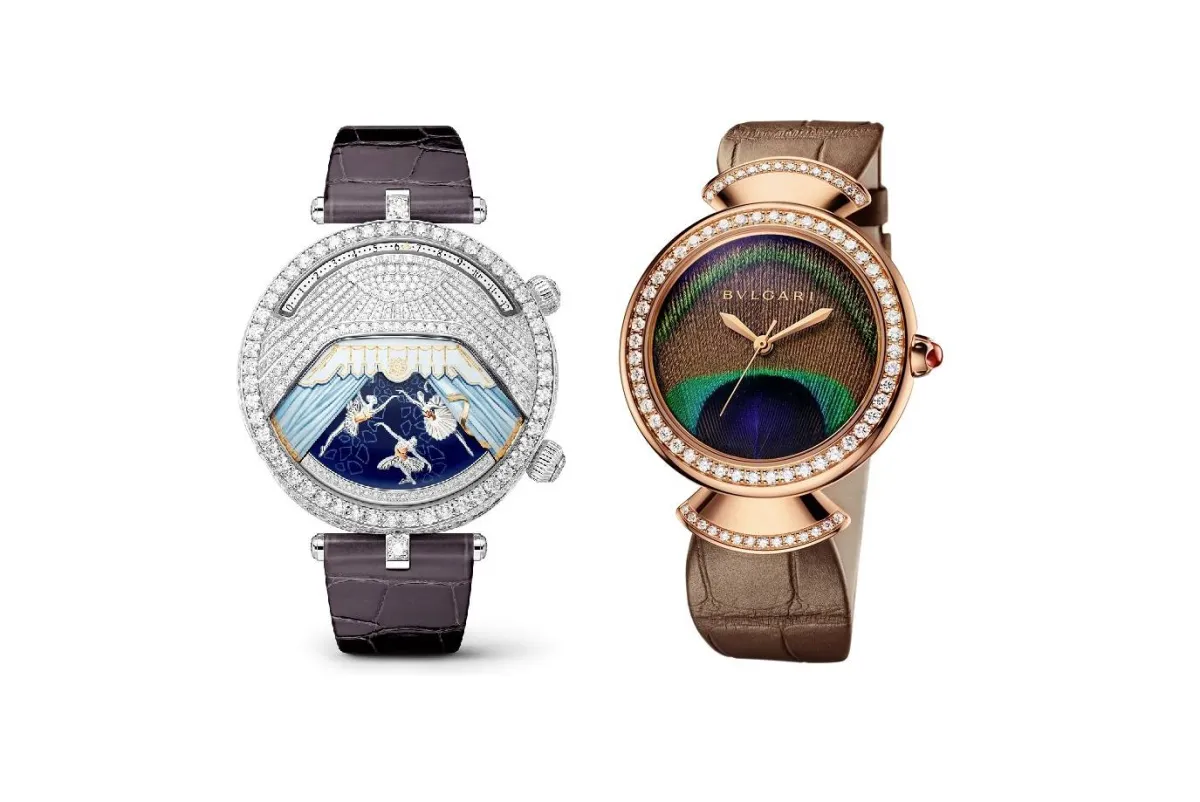 موديلات ساعات يد نسائية بألوان باردة لموسم شتاء 2021-2022