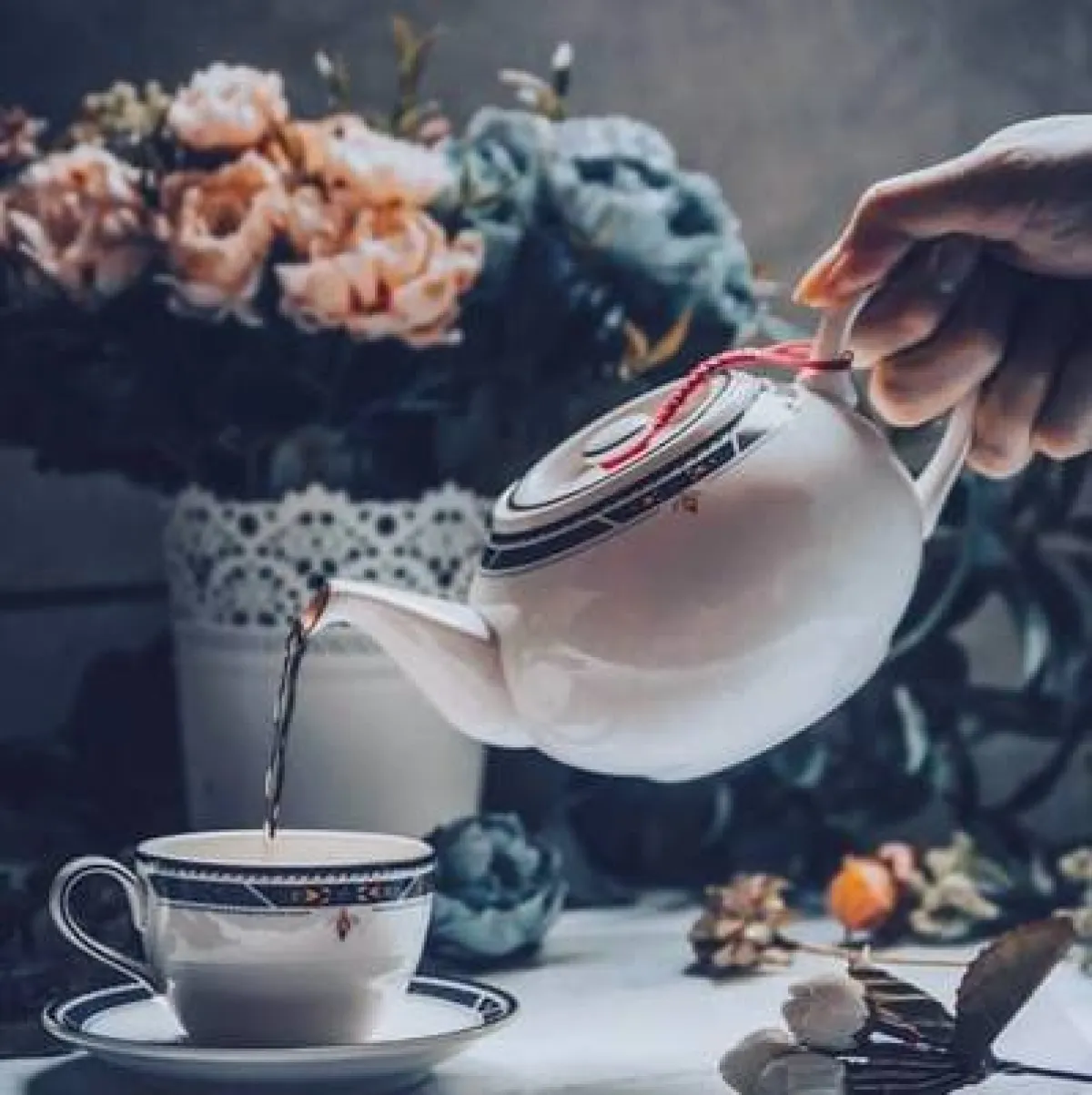 صورة لشاي الكمبوتشا