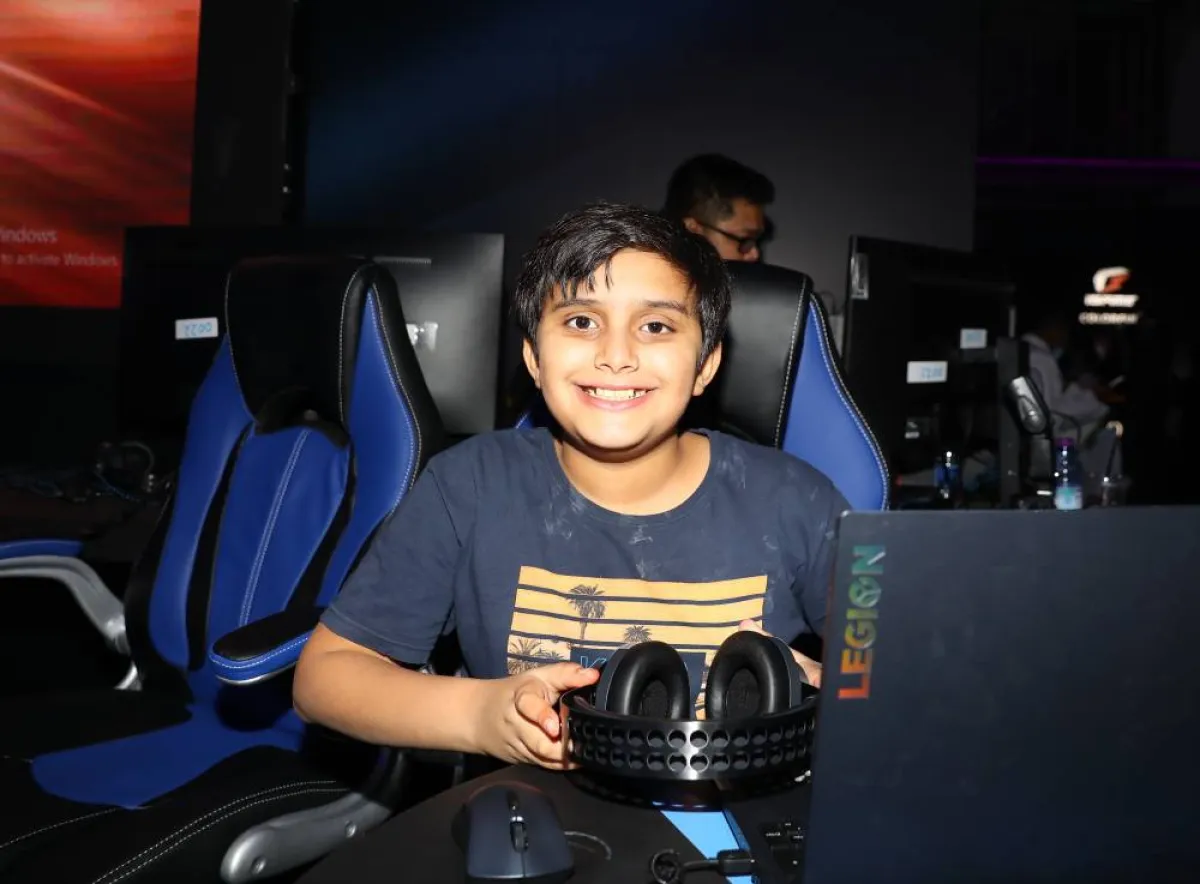 يوفر المهرجان مقاعد مريحة لكل لعبة 