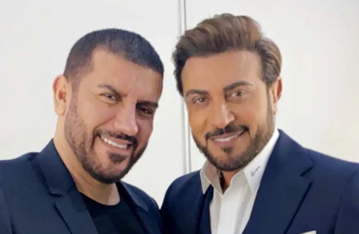 فائق حسن وماجد المهندس الصورة من انستقرام فائق حسن