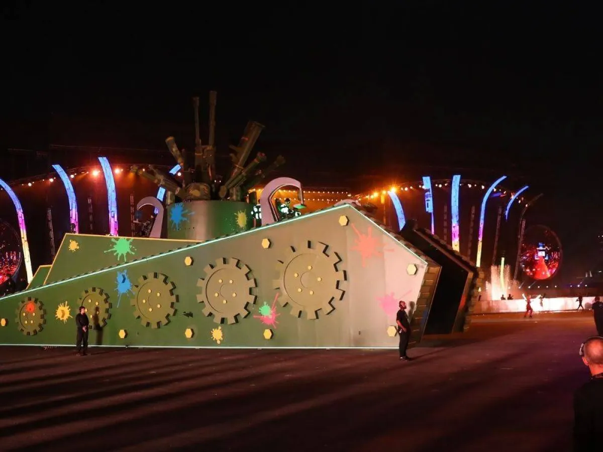 مسيرة الافتتاح