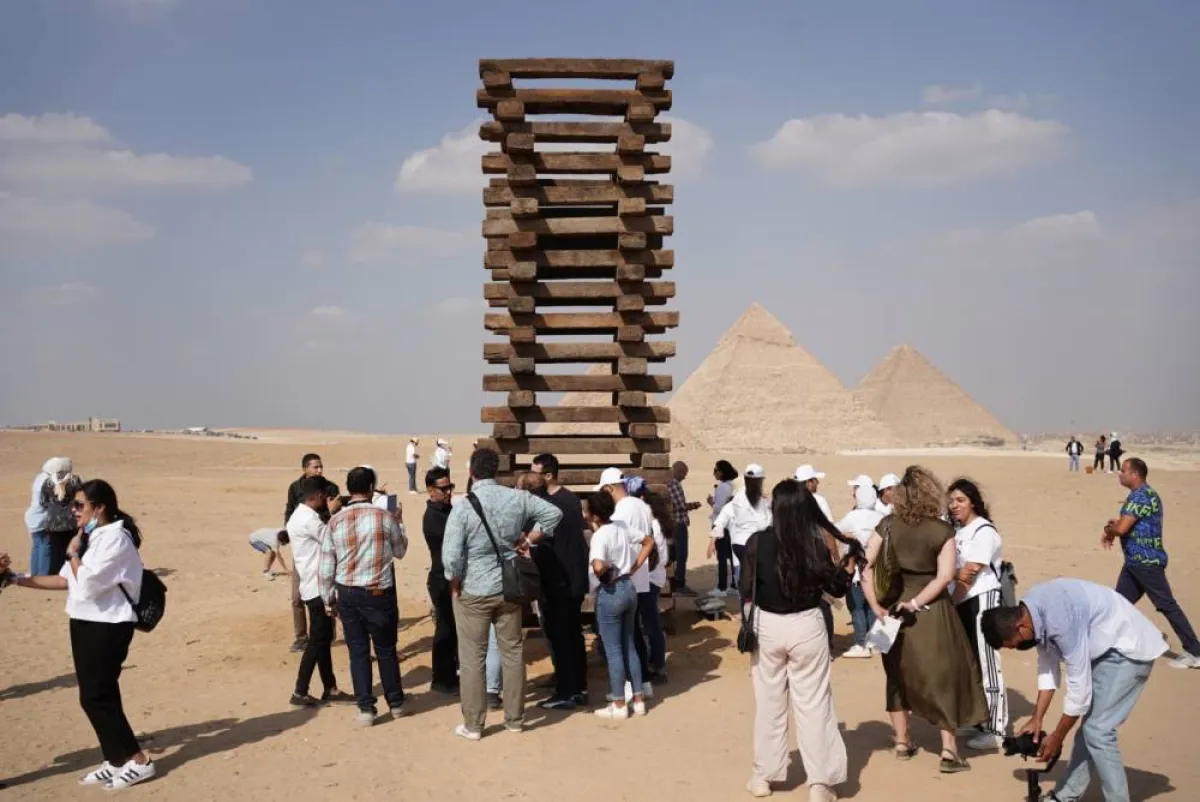 بحضور فنانين عالمين"آرت دي إيجيبت" تطلق فاعليات معرض "الأبد هو الآن" 