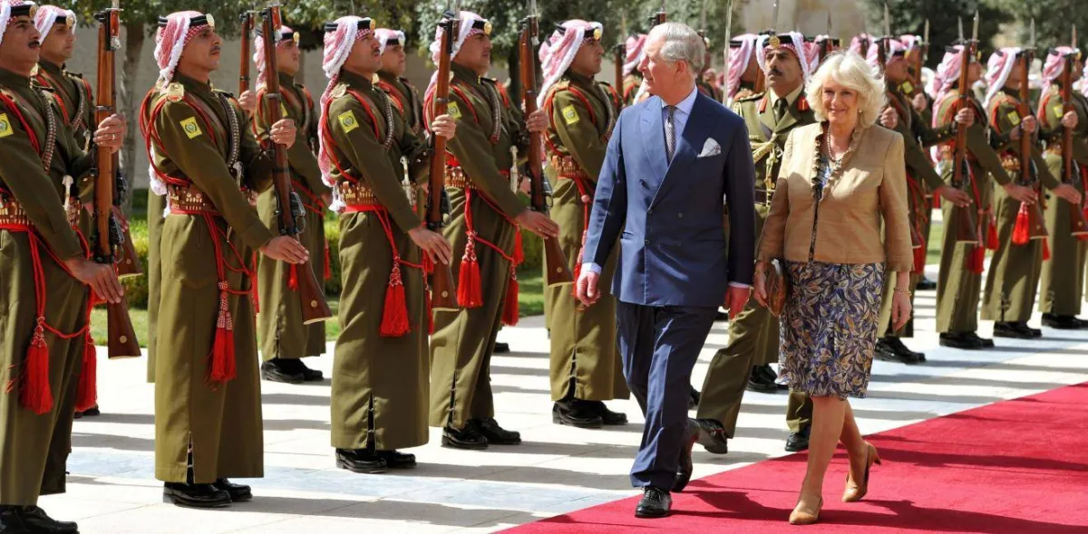 الأمير تشارلز وزوجته كاميلا في الأردن- الصورة من موقع Prince of Wales.gov