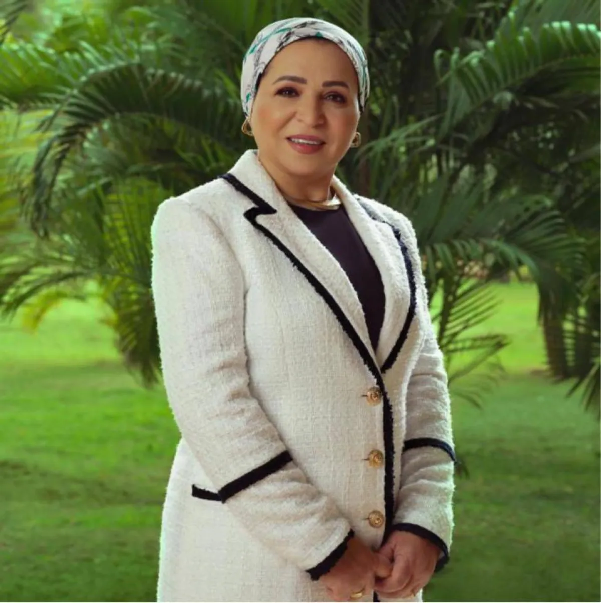 السيدة إنتصار السيسي- الصورة من صفحتها على فيسبوك