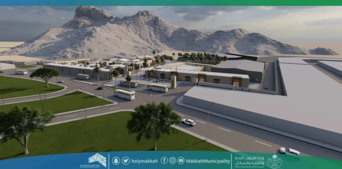 تطوير مساحة الخدمات والمناطق التجارية