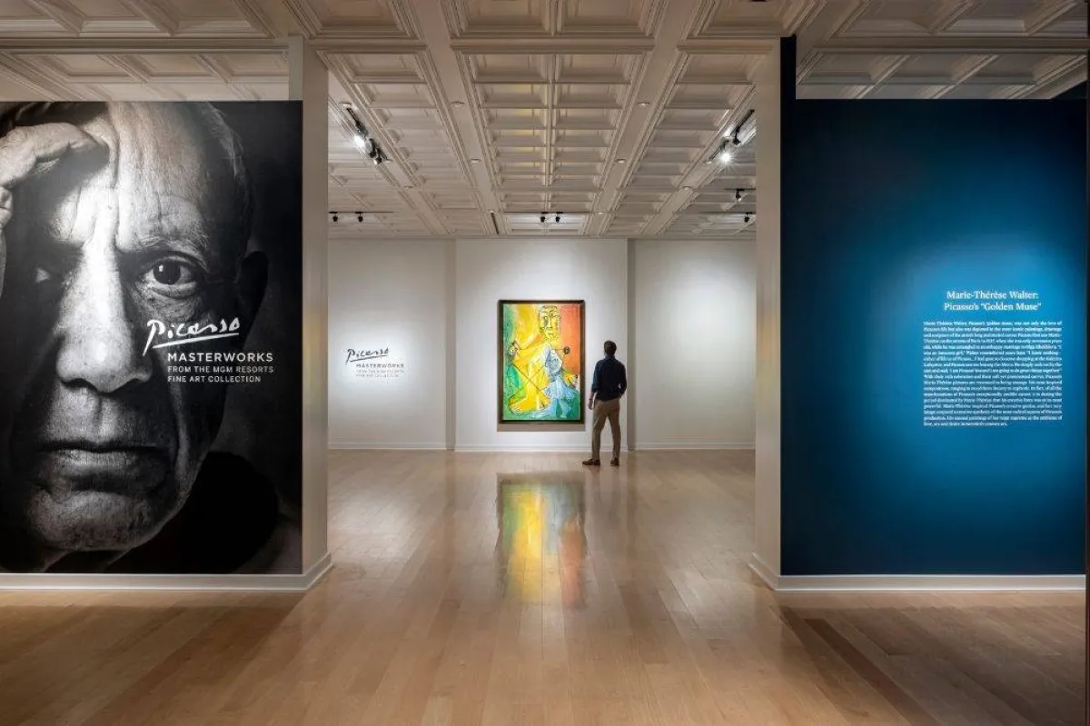 قاعة مزاد لوحات بيكاسو