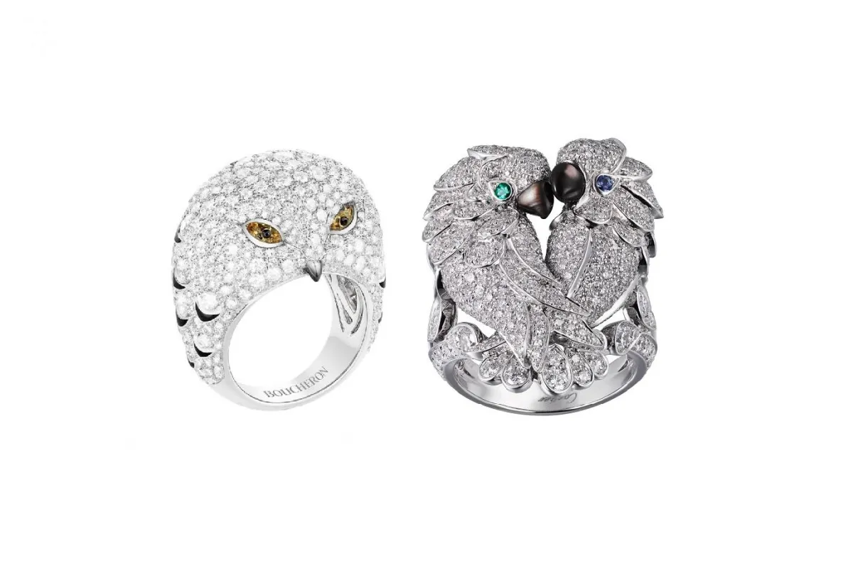 خواتم ألماس مرصعة بالأحجار لإطلالة جذابة لعروس 2022