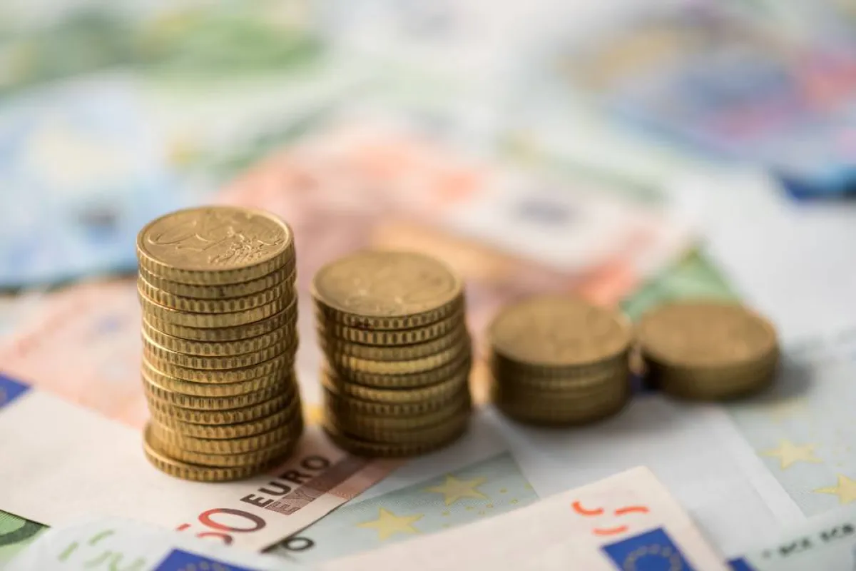 صورة لقطع نقود معدنية