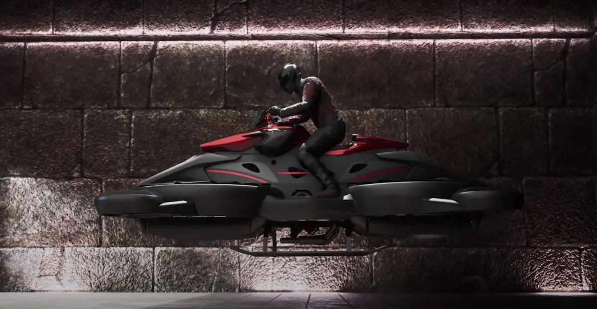 صورة الدراجة الطائرة