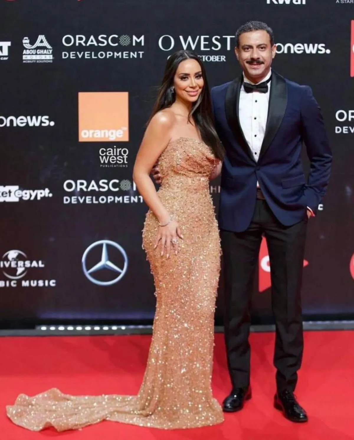 محمد فراج وبسنت شوقي - الصورة من حساب بسنت شوقي على انستغرام