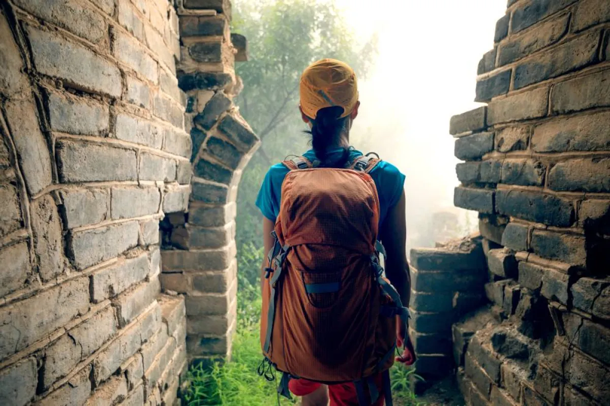 يمكن إحضار المأكولات والماء أثناء التواجد في سور الصين العظيم