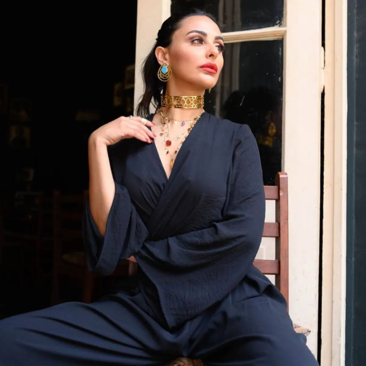 موضة تكديس القلادات