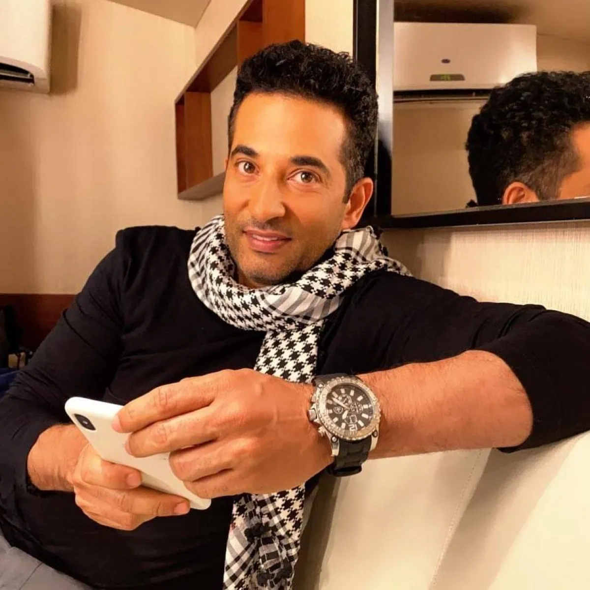 عمرو سعد - الصورة من حسابه على انستغرام