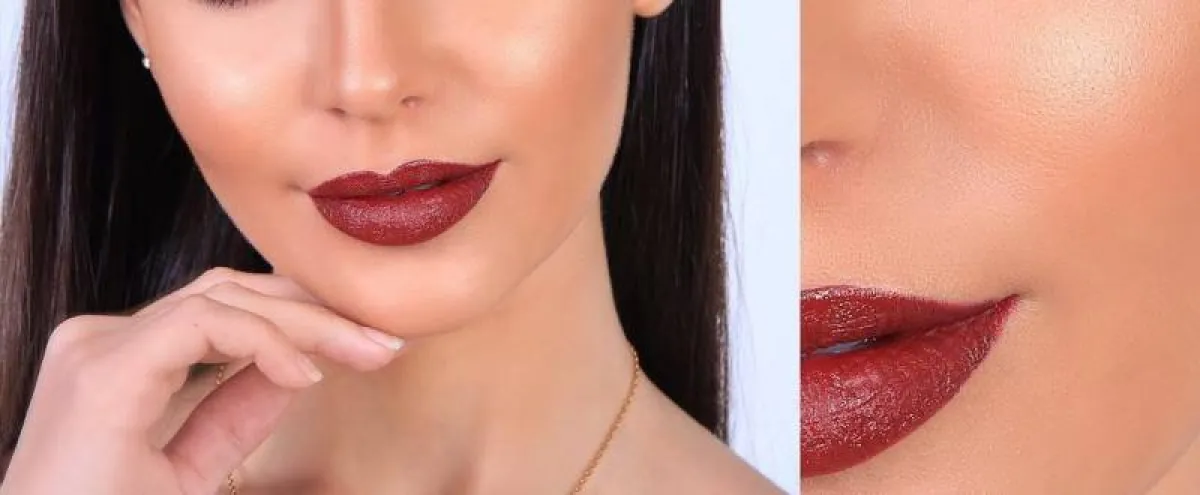 أحمر الشفاه - الصورة من حساب خبيرة التجميل السعودية فاطمة عارف الخاص على إنستغرام