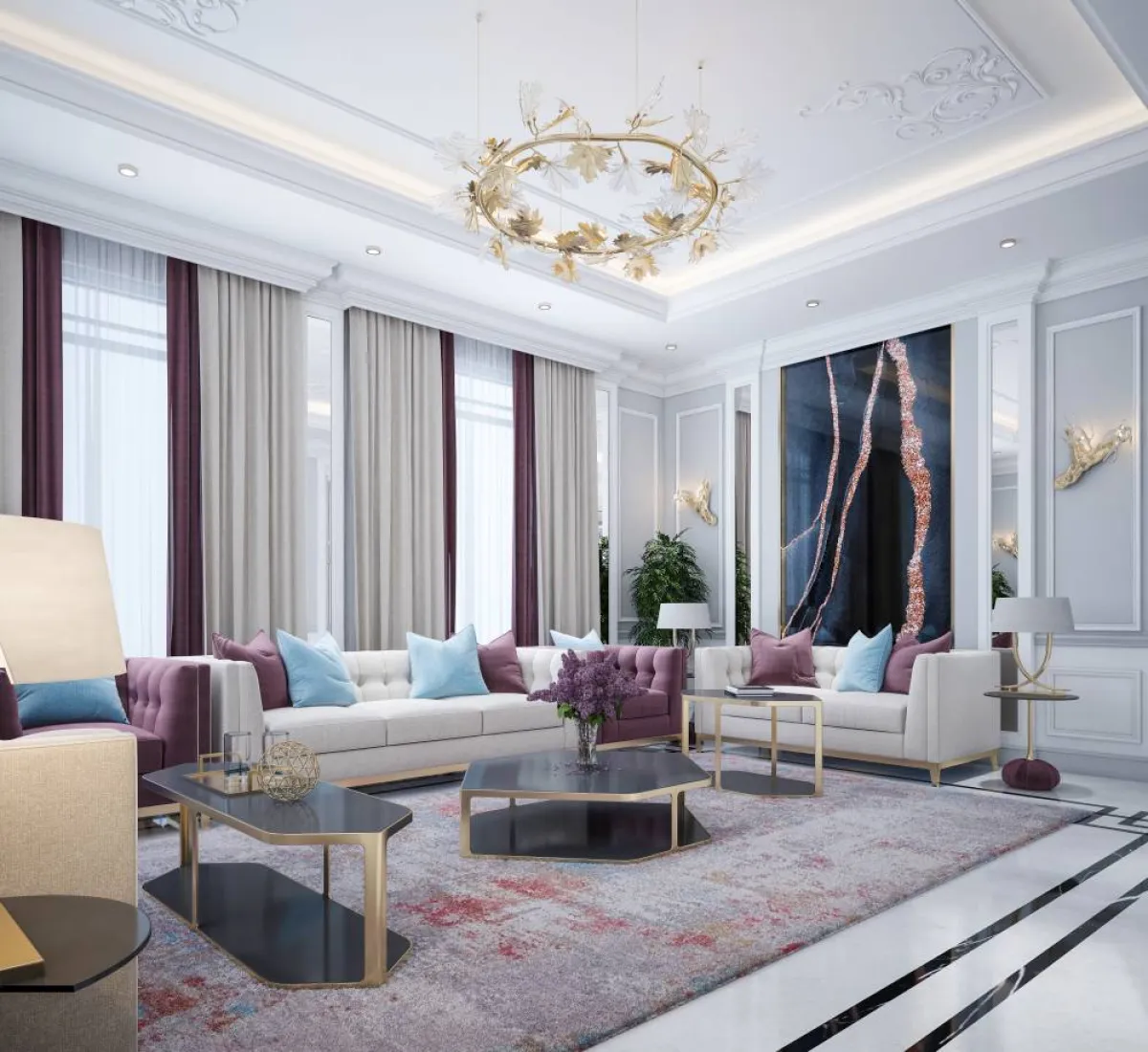 طاولة القهوة قطعة تجمع بين الشكل والوظيفة 