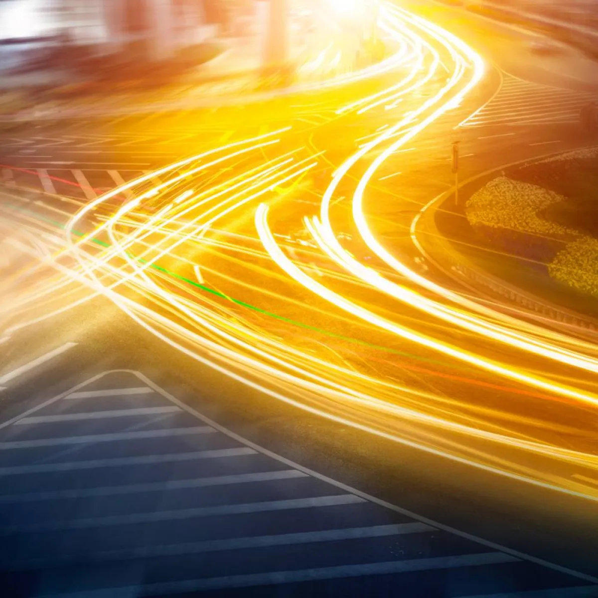 صورة للضوء الساطع