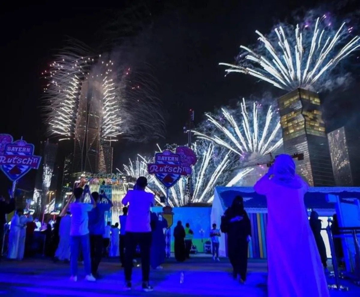 صورة لاحتفالات موسم الرياض