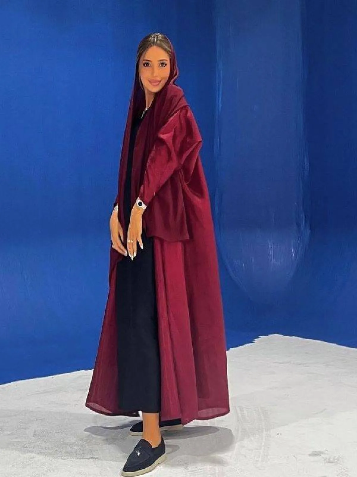 العباية المفتوحة من فاطمة حسام