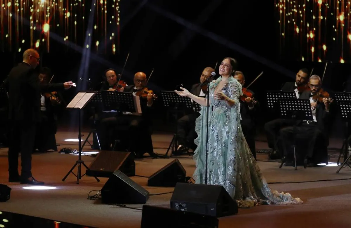 مي فاروق - تصوير صالح الغنام