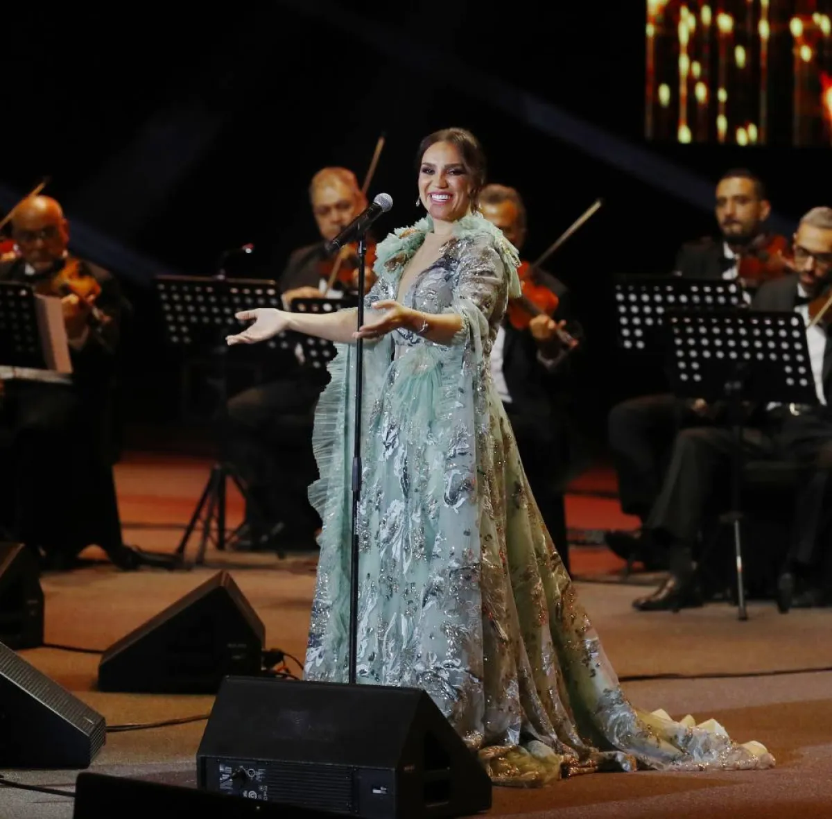 مي فاروق - تصوير صالح الغنام